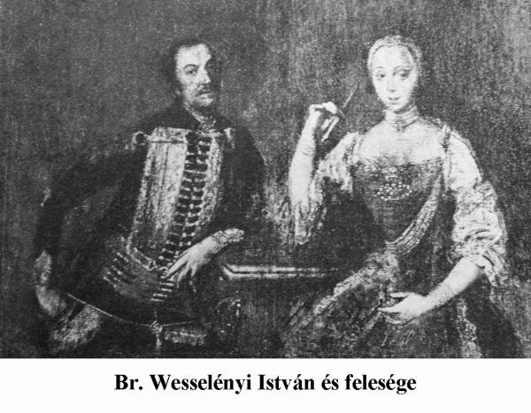 Wesselényi István és felesége